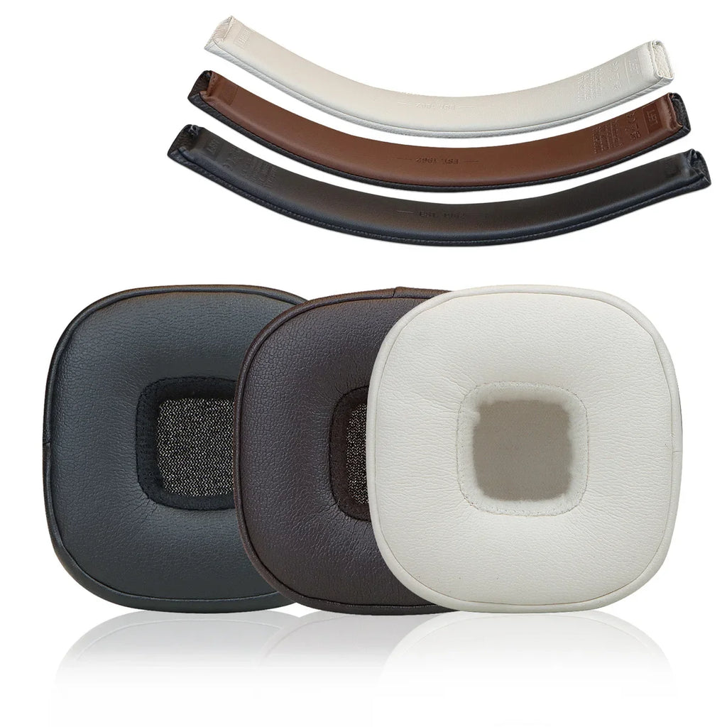 1 Pair Replacement Ear Pads For MARSHALL major 5 V Headphone Soft Leather Ear Cushions Memory Foam Earpads Ear Cups Repair Parts Vue