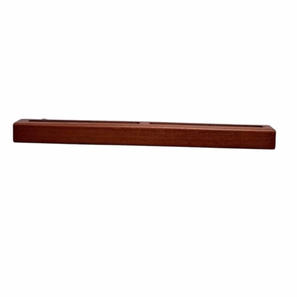 Wall Mounted Sunglasses Storage Rack Wooden No Drill Eyeglasses Display Stand Space-Saving Rectangle Eyeglass Holder Closet Vue R-7.87x0.98x0.98 in