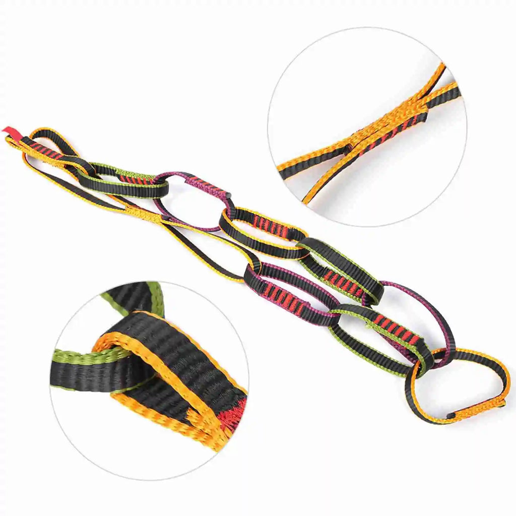 Daisy Rope Outdoor Nylon Climbing Equipment Downhill Forming Ring Sling Daisy Chain Rope Daisy Chain Rope Vue