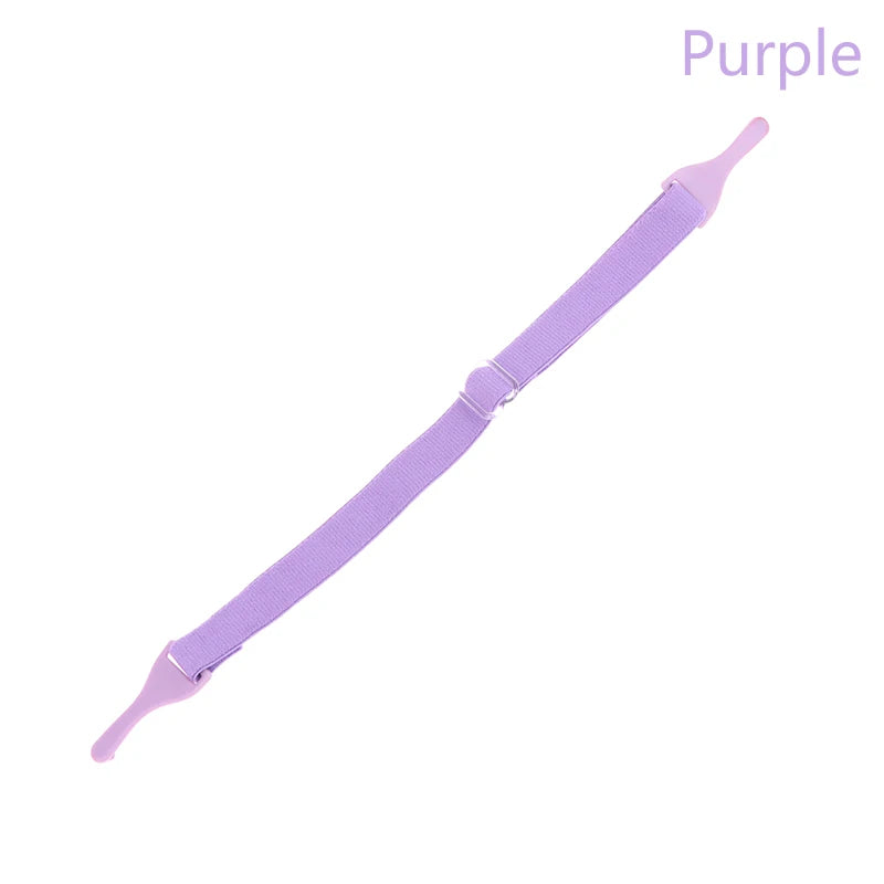 Removable Adjustable Eyeglasses Straps Chain Sunglasses Chains Sports Anti-Slip String Glasses Ropes Band Cord Holder Vue Purple