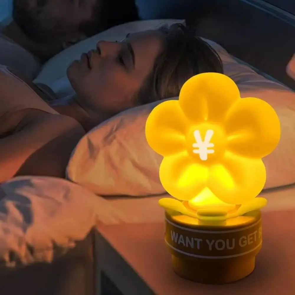 Timer Function Bedside Lamp Warm Lighting Effect Silicone Design Sleep Light Soft Lighting Creative Design Ambient Light Vue