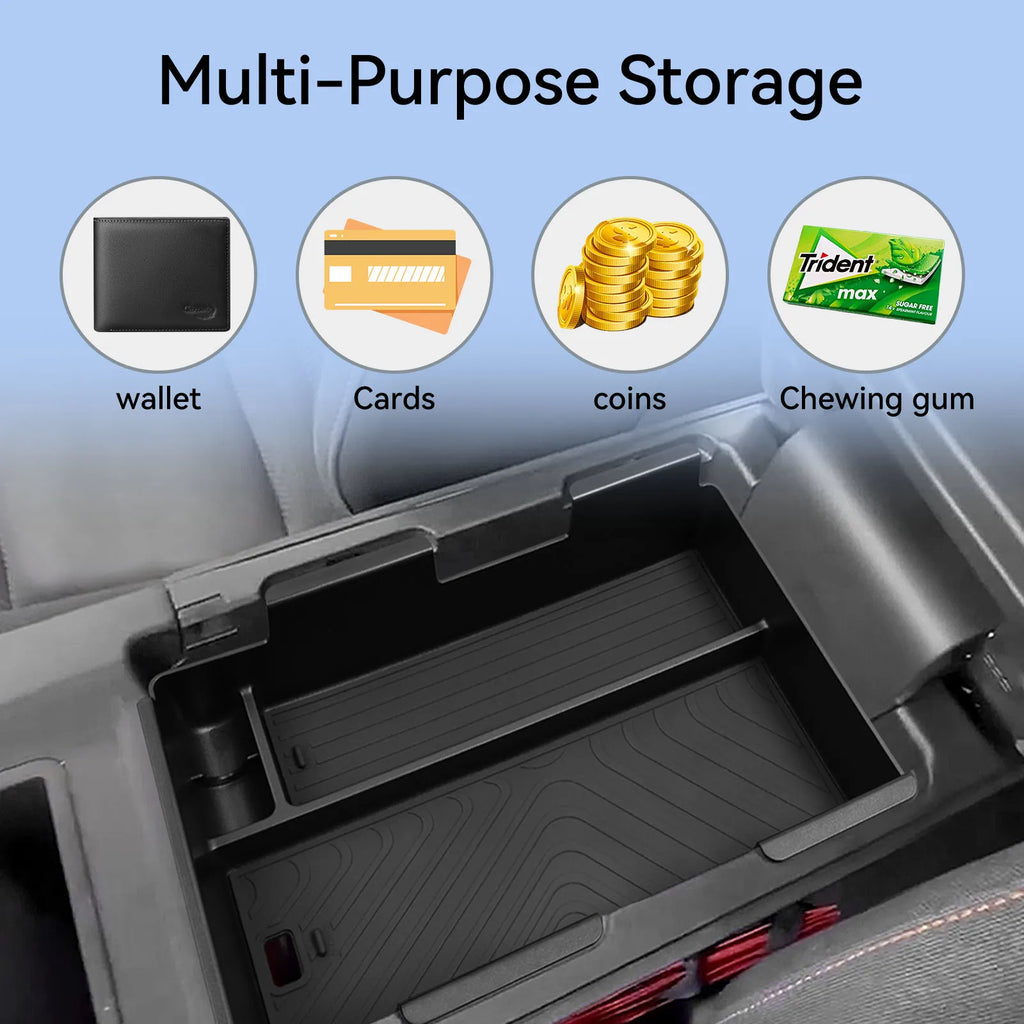 for Honda Prologue EV / Acura ZDX 2025 2024 Car Center Console Armrest Storage Box Tray Interior Accessories Tidying Vue