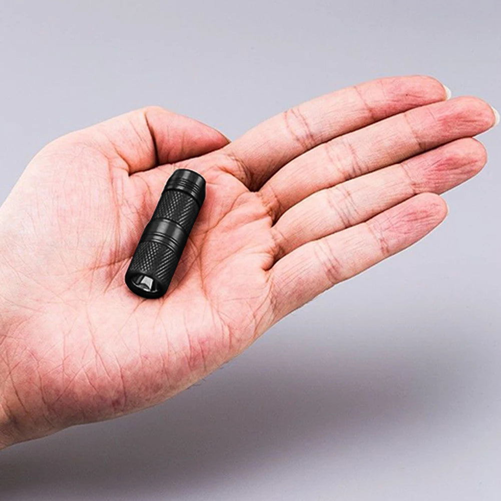 Mini USB Rechargeable Flashlight – 120LM Keychain Pocket Light Mini LED Flashlight Vue