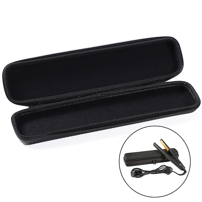 PortableHair Straightener Storage Bag Curling Iron Storage Container Hair Straightener Protective Travel Carrying Case Vue