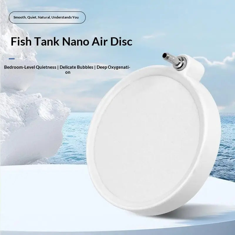 Aquarium Air Stone Bubble Diffuser Fish Tank Pond Aerator Pump Hydroponic Oxygen Increasing Accessories 50/80/100mm Vue