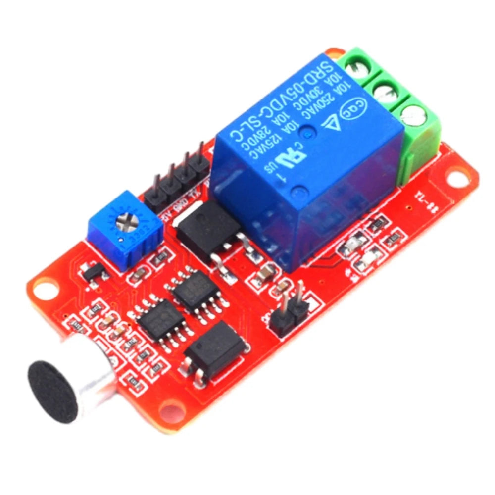 12V Voice Control Switch Relay Corridor Delay Induction Switch Sound Detector Relay Module Sound Relay Board Vue Default Title