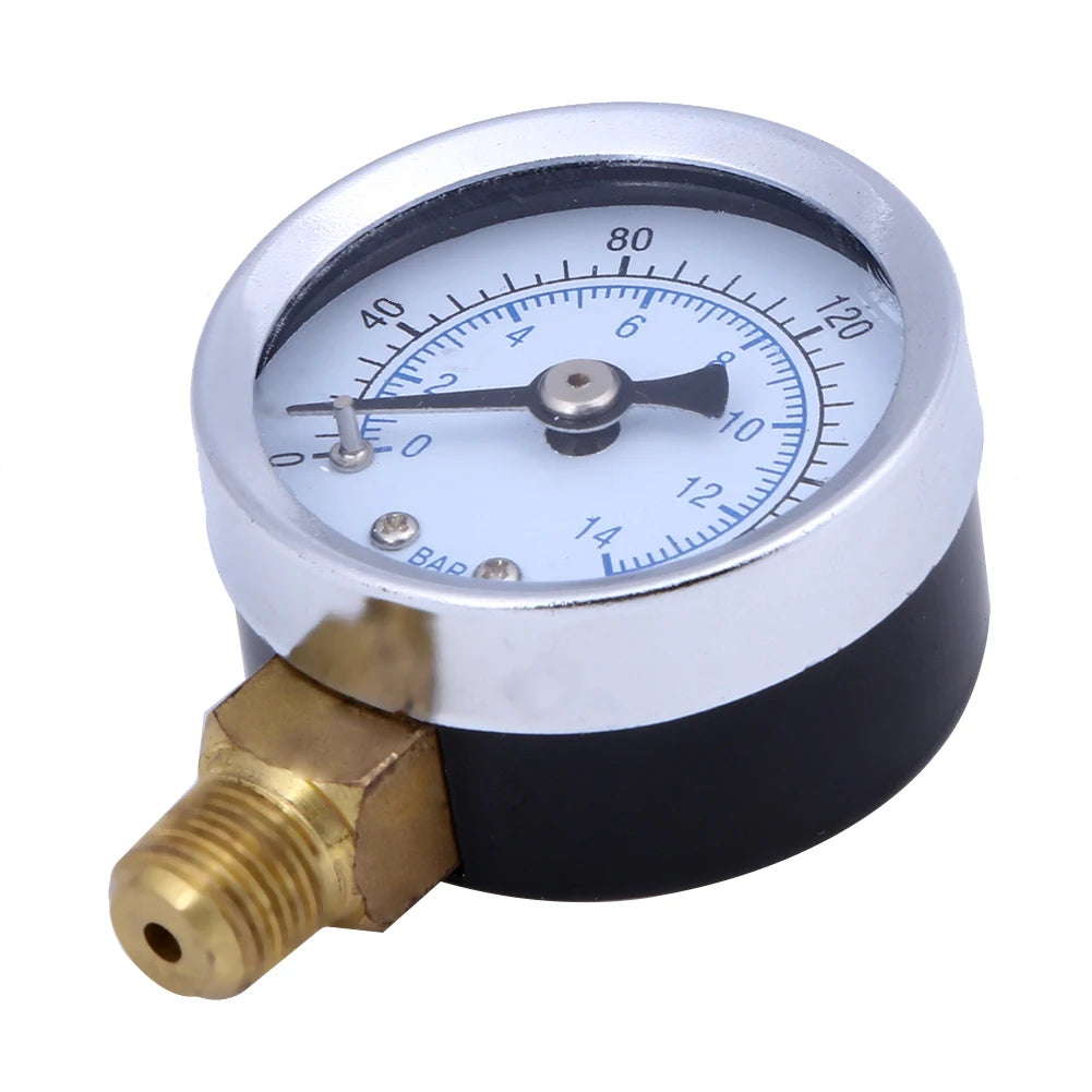 0-200 PSI Air Compressor Pressure Gauge 1/8" NPT Manometer Pressure Gauge Vue