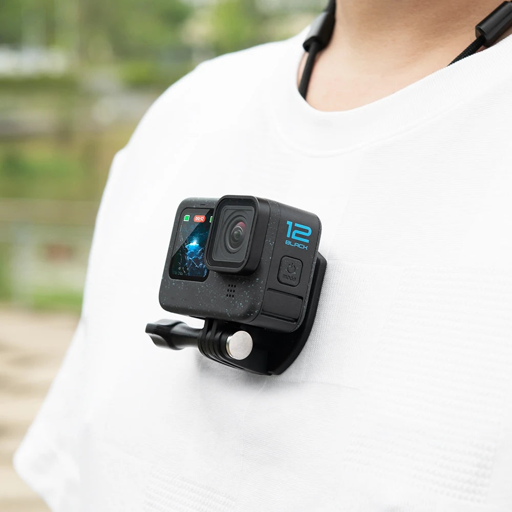 Magnetic Lanyard Neck Strap Holder Mount Bracket Adapter for Go Pro Hero 13 12 Insta 360 X5 DJI Osmo Action 5 Pro 4 Camera Vue