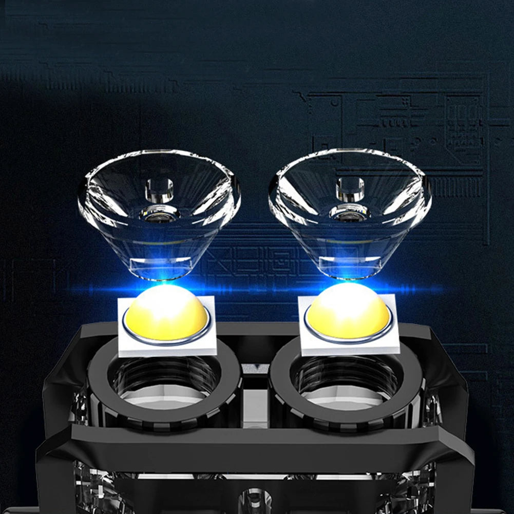 Dual LED USB Rechargeable Pocket Keychain Lantern 200LM Rechargeable Pocket Lantern Vue