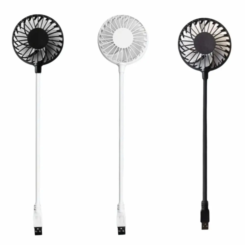 Small USB Rechargeable Fan Mute Operation Creative Design Handheld
