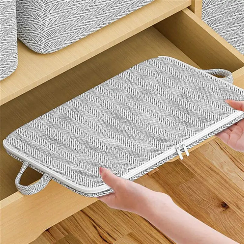 ABKW-2X 3-Dimensional Storage Box Household Storage Box With Window Organizer Cloth Folding Wardrobe Storage 220L Vue