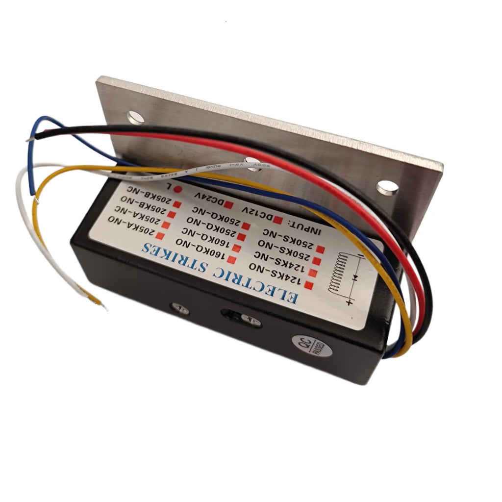 12V Embedded ANSI Electric Strike Lock Fail Secure Safe Adjustable Vue