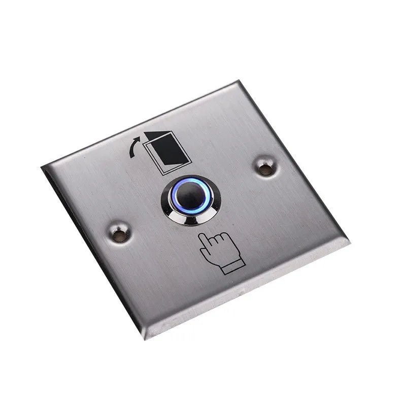Stainless Steel Exit Button Push Switch Door Opener Release for Access Controler Smart Lock Vue cs10al