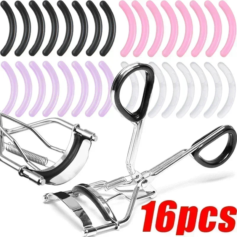 Rubber Eyelash Elastic Eyelashes Curling Pads Eyelash Makeup Elastic Curler Curler Replacement Refill Rubber Beauty Tools High Vue