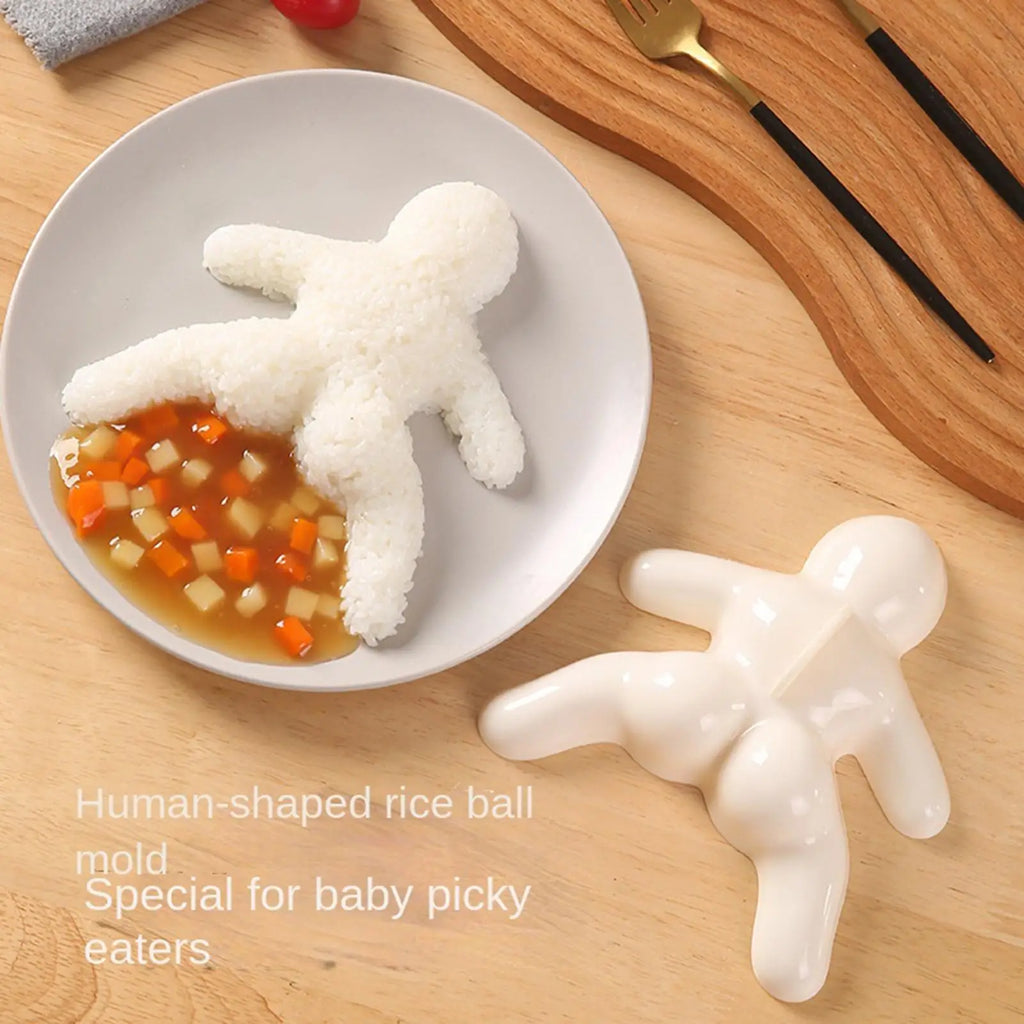 Easy Release Rice Ball Maker Mold Japanese Sushi Rice Mold for Home Restaurant Camping Picnic Travel DIY Lunch Food Shaping Vue