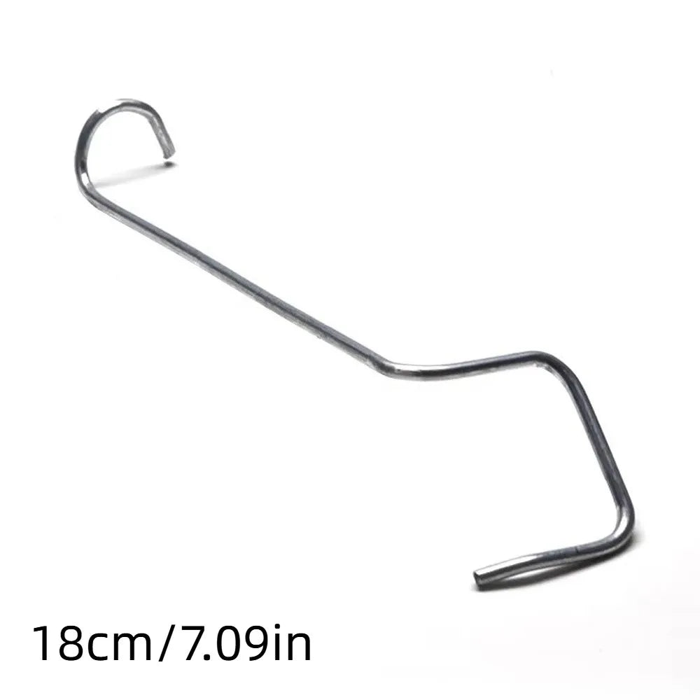 10Pcs Anti-Slip Metal Limb Spreaders High-Strength with Protective Sleeve Fruit Tree Branch Puller Heavy-Duty Plant Support Tool Vue 18cm-7.09in Style A