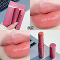 1Pc Pink Colored Lipsticks Waterproof Moisturizing Mirror Lipstick Lip Balm Natural Long-Lasting Makeup Valentine's Day Gift Vue 03
