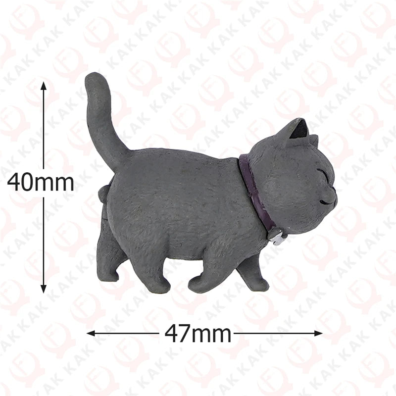 KAK Animal Shape Cabinet Knobs Handles for Kids Room Lovely Decorative Wall Hooks Hats Clothes Hanging Hooks Furniture Handle Vue Blue Cat