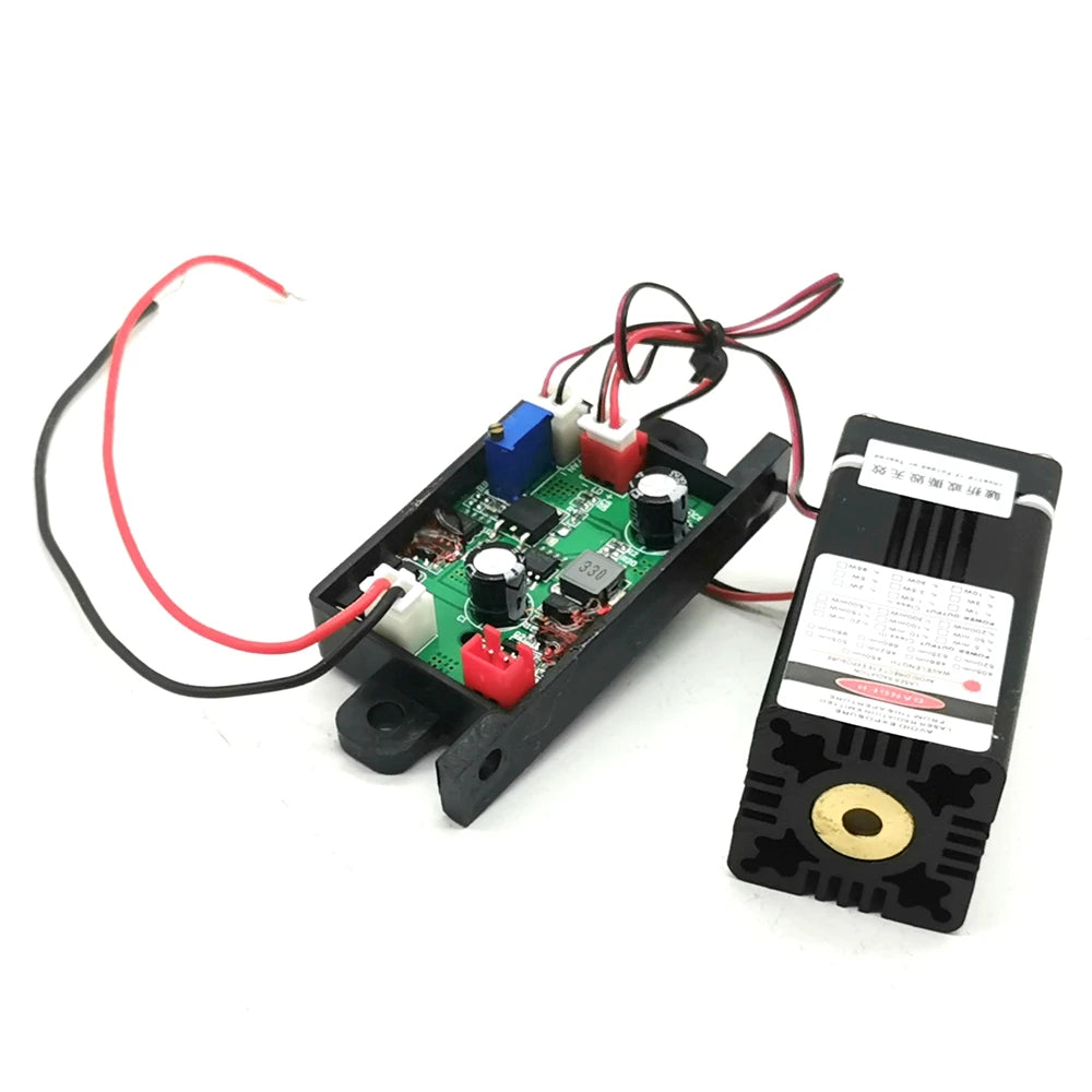 532nm 50mw/ 100mW/150mw Green Ray Laser Diode Module DC12V Long-Time Working TTL & Driver Out Vue