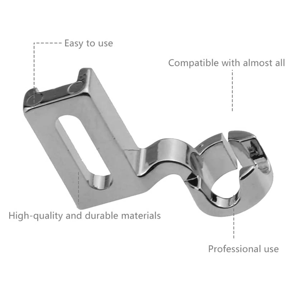 ABKW-10X DIY Patchwork Maker Kit & Sewing Ruler Shank Ruler Foot Free Motion Darning For All Shank Sewing Machines Vue