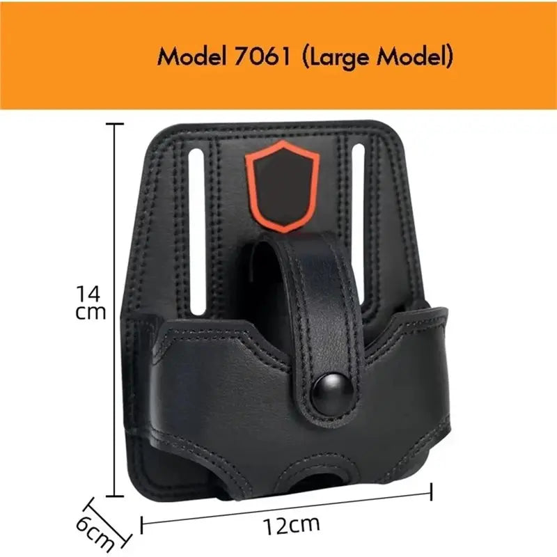 ABKW-Carrying Convenient Mini Tape Measure Tool Set Microfiber Leather Pouch Thickened Repair Tools Belt Large Vue