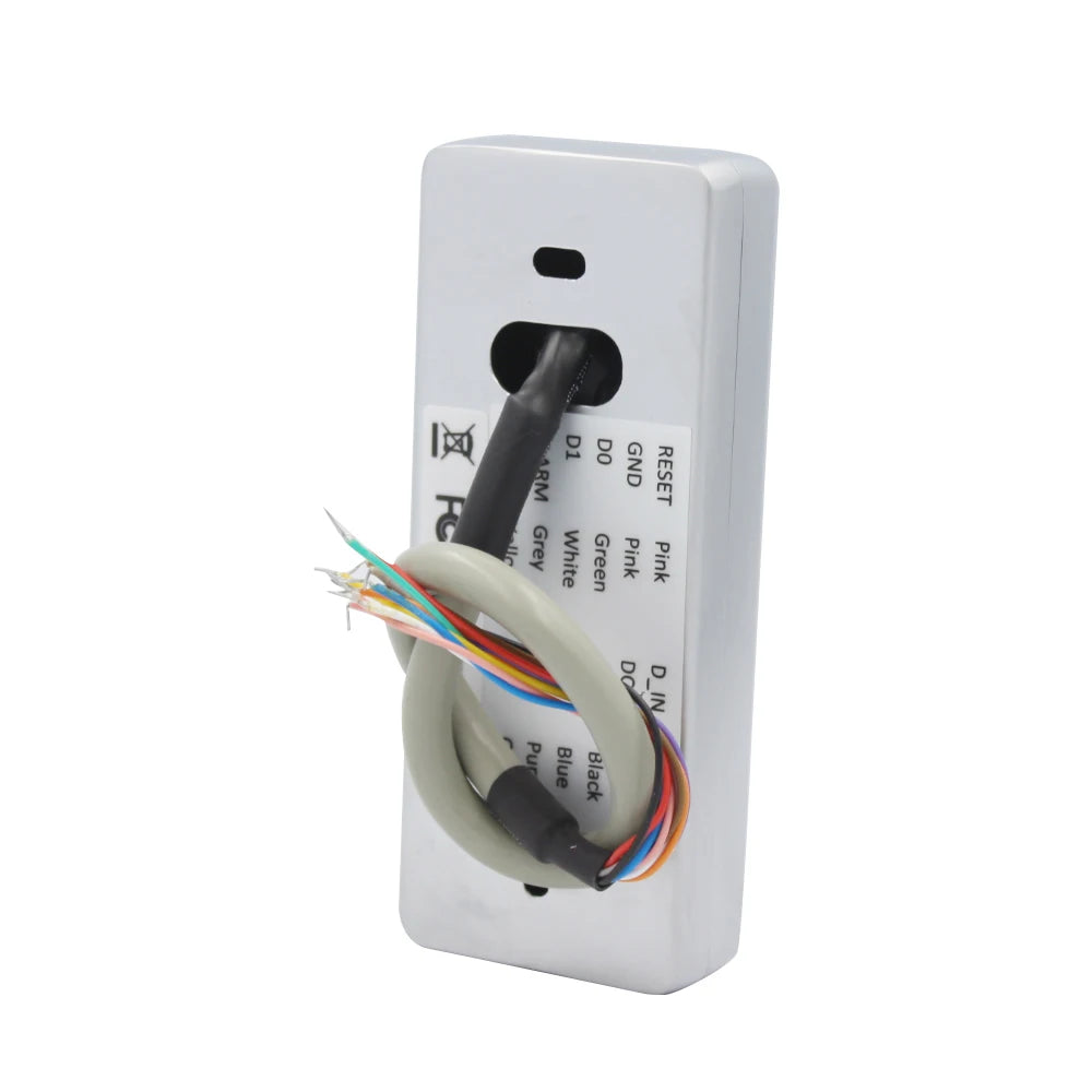 Waterproof IP65 Standalone Access Controller 125kHz RFID Fingerprint Card Reader EM MF Card Support for Home Office Warehouse Ac Vue