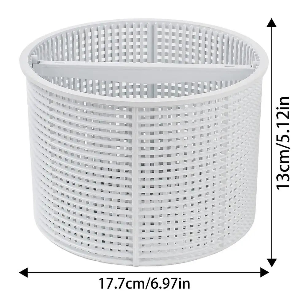 New Ground Skimmer Basket Effective Pool Strainer Cleaner Supplies Leaves Debris Removal Replacement Basket for Pools Hot Tubs Vue A