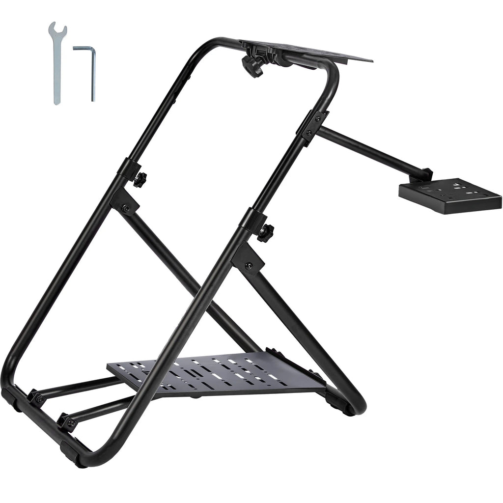 SucceBuy Foldable Racing Steering Wheel Stand | Logitech & Thrustmaster Racing Wheel Stand Vue
