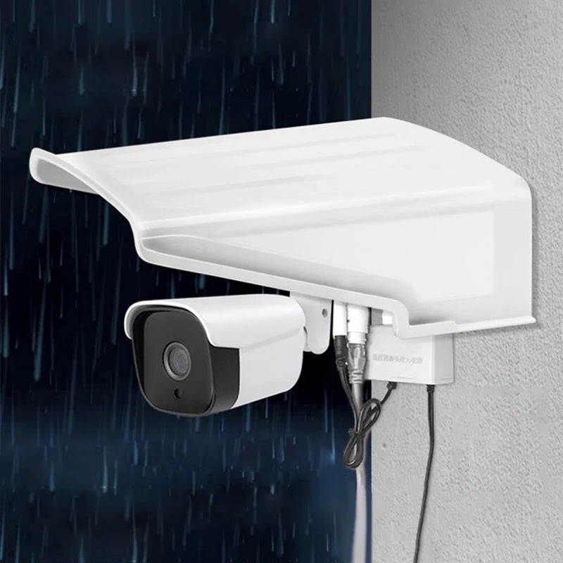 Waterproof Rainproof Security Camera Protective Cover Shield Wall Mount Protection Box for Turret Dome CCTV Surveillance Camera Vue Default Title