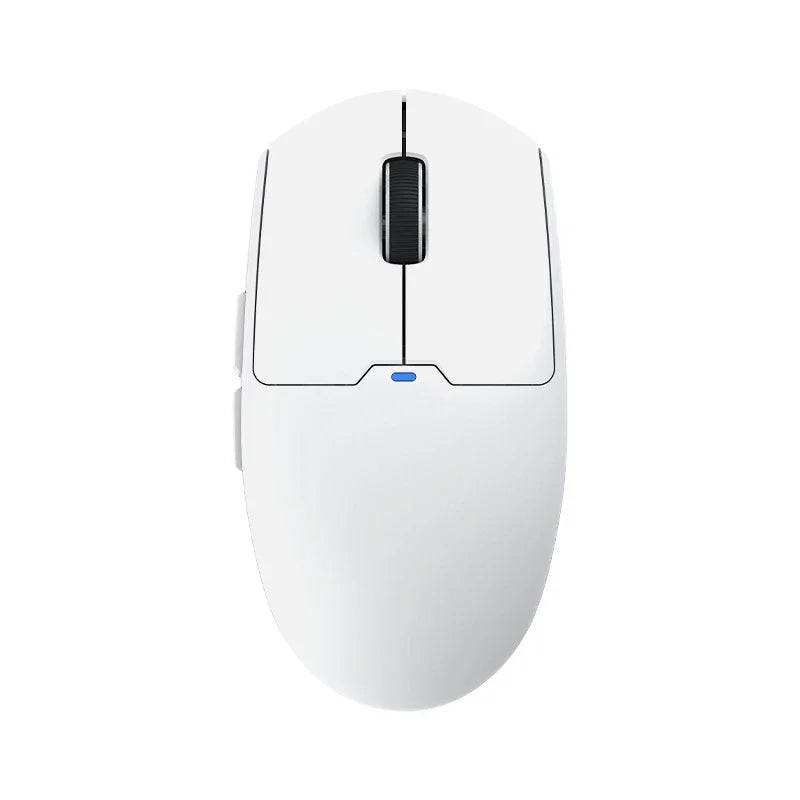 Lenovo Dual-Mode Wireless Mouse Bluetooth 2.4G Rechargeable Ergonomic Office Gaming Portable Mice For iPad PC Laptop Mouse Vue White