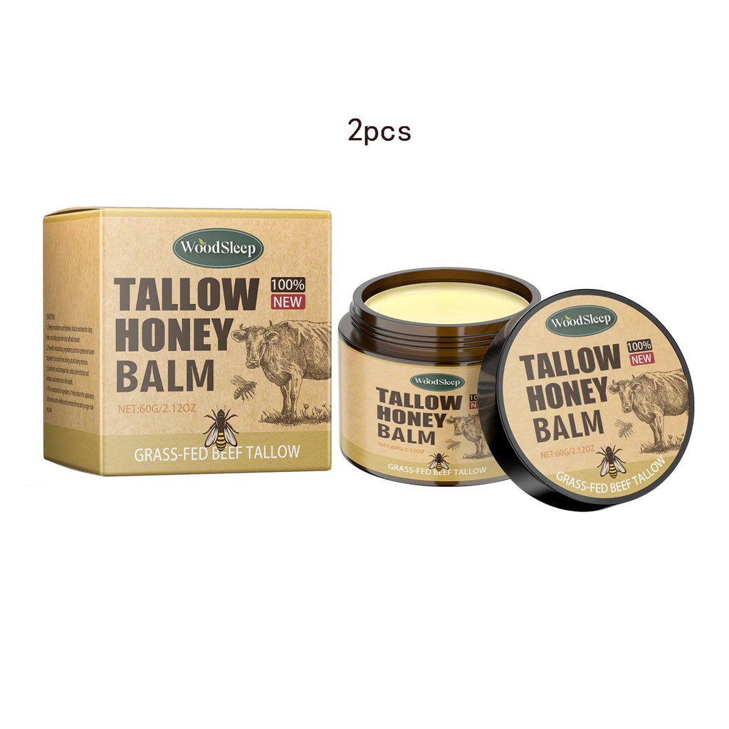 Beef Tallow Honey Moisturizer Nourishing Hydrating Brightening Face Skin Rejuvenation Korean Cosmetics Vue 120g boxed