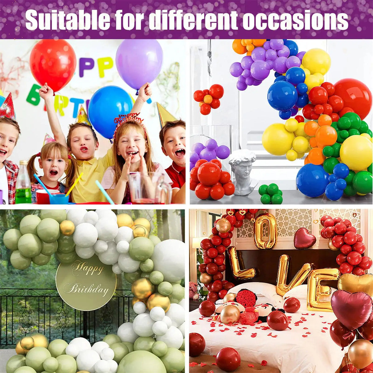 30ml High Gloss Balloon Shine Spray, Lasting Shine for Balloon Decor, Party Decoration Spray for Birthday Holiday Backdrop, Gift Vue