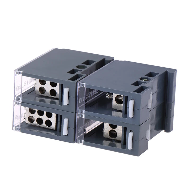 150A Din Rail Terminal Block Distribution Box One in Multiple out Universal Power Junction Box for Circuit Breaker Vue