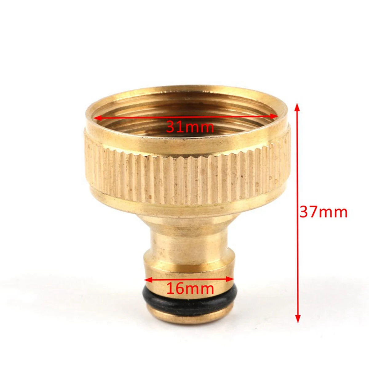 Car Washing Planting Irrigation Garden Garden Tool Brass Water Joints Hose Fitting Thread Quick Connector Nozzle Adapter Vue Female-1
