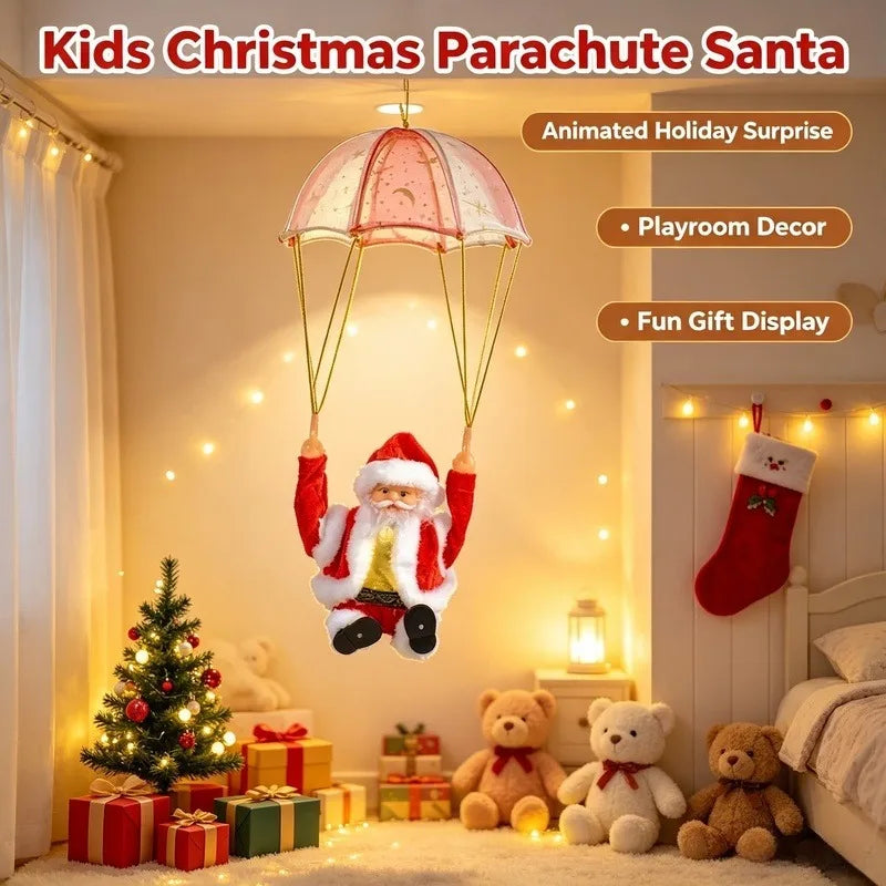 Dancing Santa Christmas Figure, Electric Animated Holiday Decoration for Home Party Christmas Decor Vue