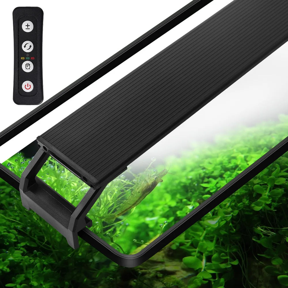 Fish Tank Bracket Lights Dimmable Aquarium Light Three Modes Lighting RGB Aquariums Clip Lamp Fishbowl Landscaping Decoration Vue