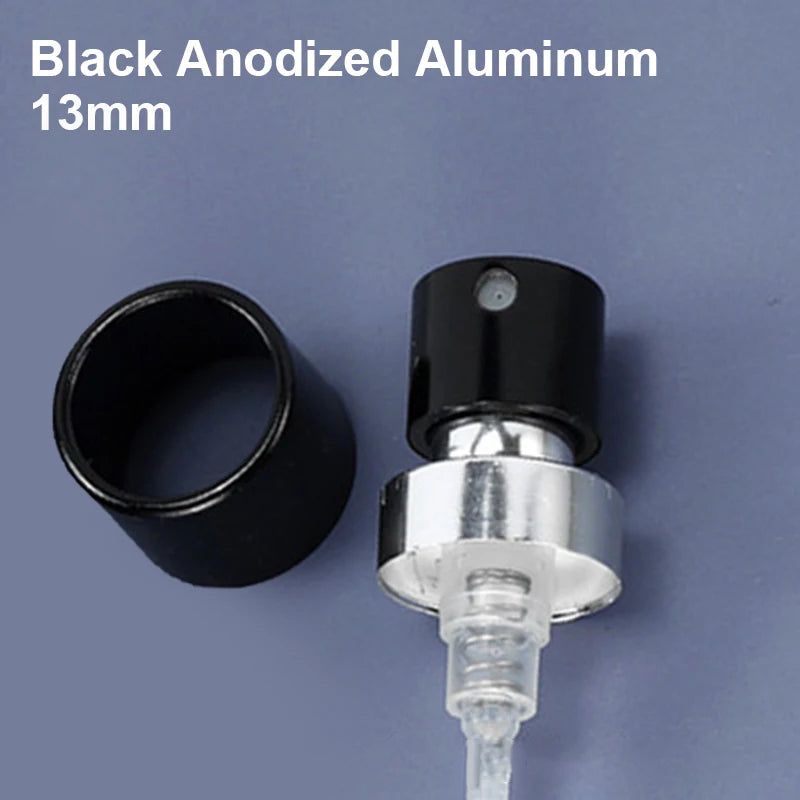 13mm 15mm 18mm Fine Mist Sprayer Nozzle Bayonet Type Spray Pump for 15mm Aluminum Bottle Replacement Bottle Cap Accessories Vue A7