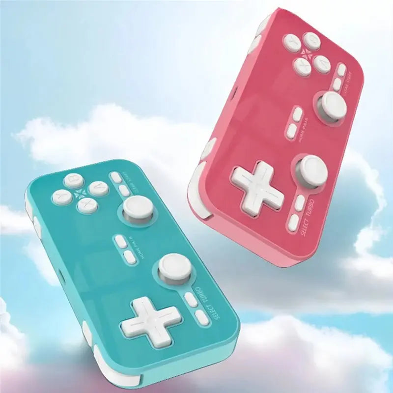 Hot-Mini Gamepad Portable Wireless Bluetooth Game Controller Body Vibration For NS Switch Android PC A Vue