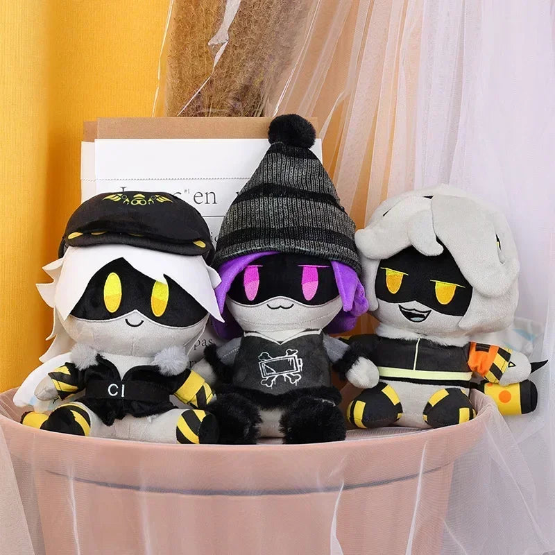 Classics 25cm MURDER DRONES Plush Toy Cute Doll UZI Toy Cartoon Animation Character Plushie Doll Soft Toy For Boy Girl Christmas Vue
