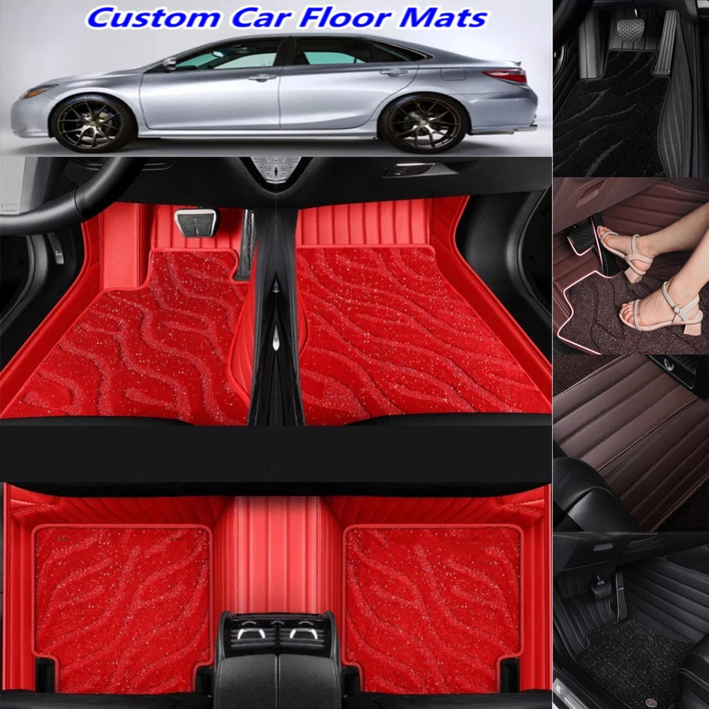 5D Custom PU Leather Floor Mats for Suzuki Swift | All-Weather Custom Car Floor Mats Vue