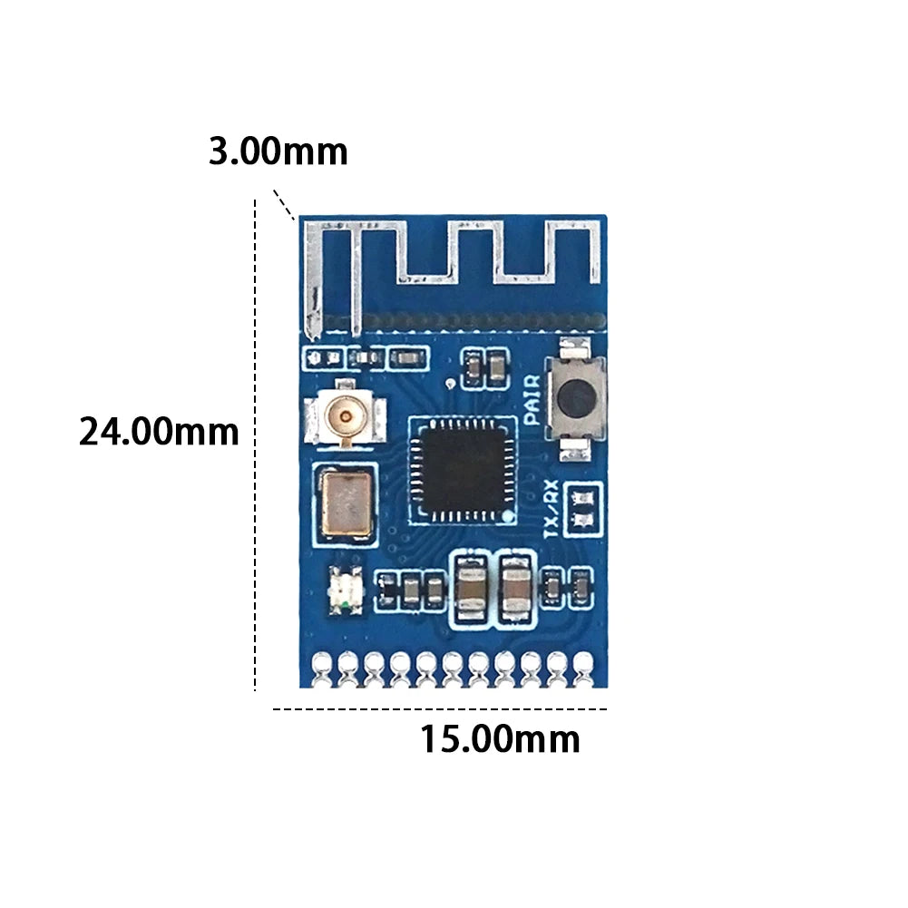 KCX_EMITER Bluetooth-Compatible 5.3 Module Audio Transmitter Module Stereo GFSK Transceiver Wireless Speaker Vue