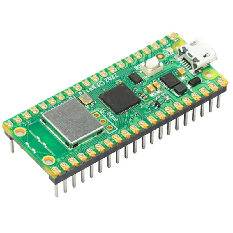 Hot-For Raspberry Pi Pico W Board With Wireless WIFI Module RP2040 Development Board Supports Micro-Python Vue green Welded