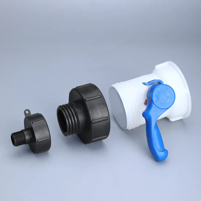 1PCS S100xS60 To Dn100 Reduce S60 IBC Tank Connector Adapter Valve Adapter IBC Adapter Ton Barrel Accessories Vue