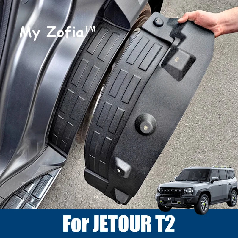 Mudguards Splash Guards Fender Fit for For JETOUR T2 Shanhai T2 2024 2025 2026 Car Special Door Lining Baffle Car Accessories Vue