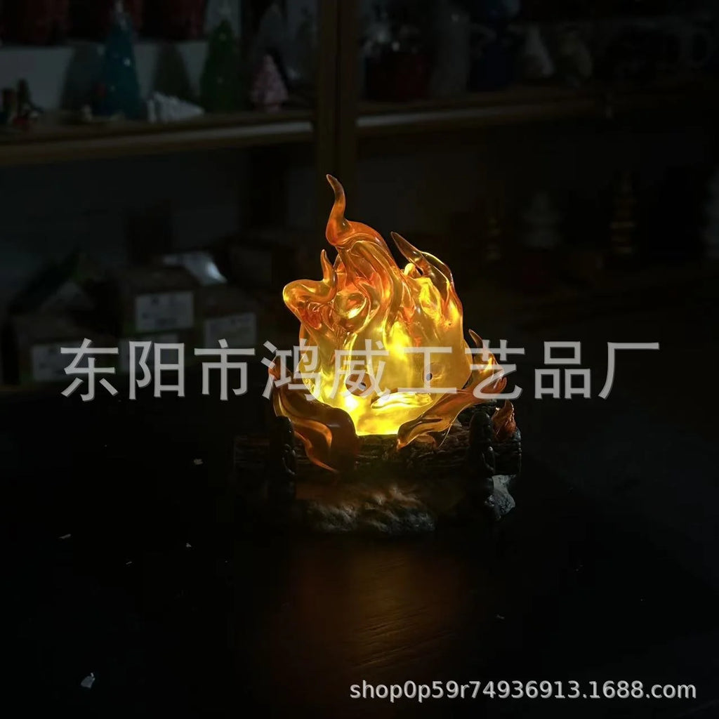 Calcifer Flame Figurine Resin Model For Collectors Teens Adults Home Desk Halloween Christmas Birthday Gift Vue