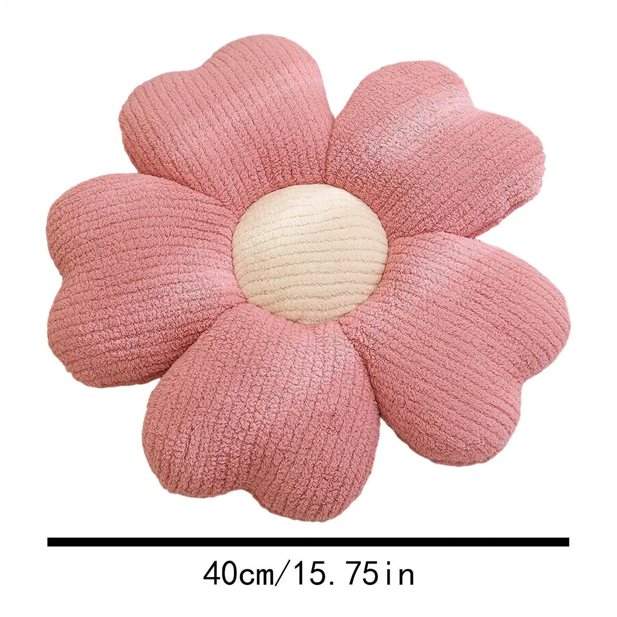 Flower Petal Pillow Soft Romantic Cuddly Stuffed Cushion Petal Shape Plush Pillow for Couch Living Room Bed Bedroom Patio Vue