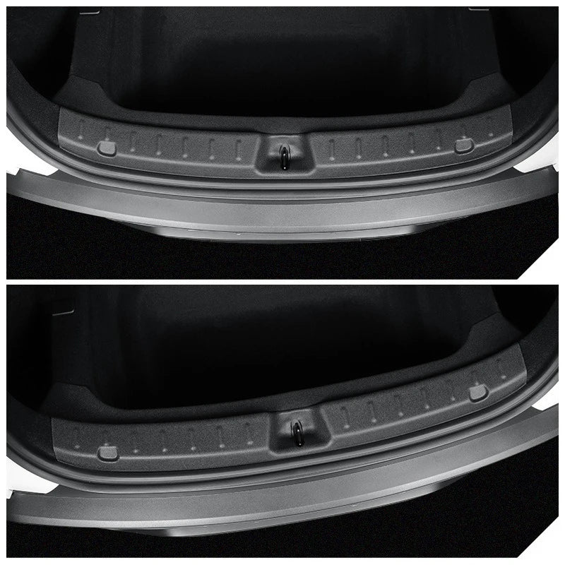 Trunk Threshold Bar Guard Plate For Tesla Model YL Model Y Juniper TPE Side Protective Cover Door Sill Plate Car Accessories Vue