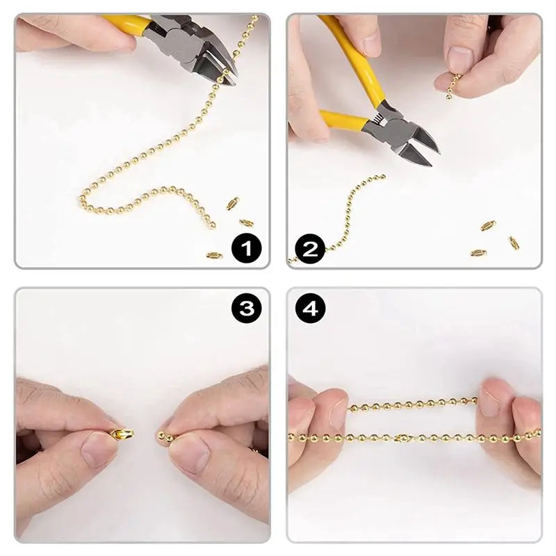 ABKW-6Pack Ceiling Fan Light Switch ZE-109 Fan Switch Ceiling Pull Chain Switch Replacement (Brass) Vue