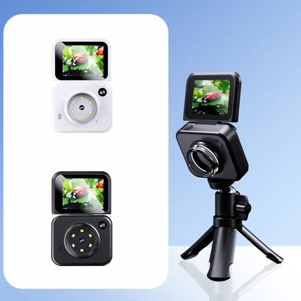 Convenient Electronic Magnifying Glass Handheld 2.4 Inch Screen Digital Microscope Amplifier High Definition Rechargeable Vue