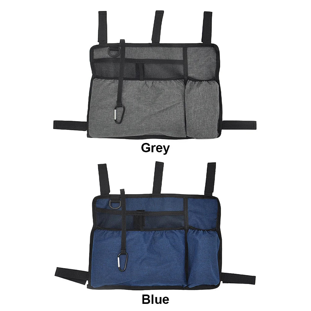 Walker Bag with Cup Holder – Rollator Side Organizer Bag Walker Organizer Bag Vue
